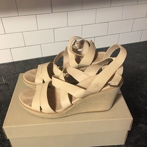 Timberland Strappy Wedge Sandals with Ankle Straps